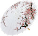 Carnival Umbrella White made of Wood 1pcs