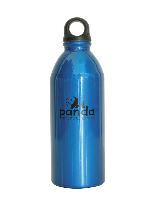 Panda Παγούρι Αλουμινίου 600ml Μπλε