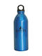 Panda Wasserflasche Aluminium 600ml Blau