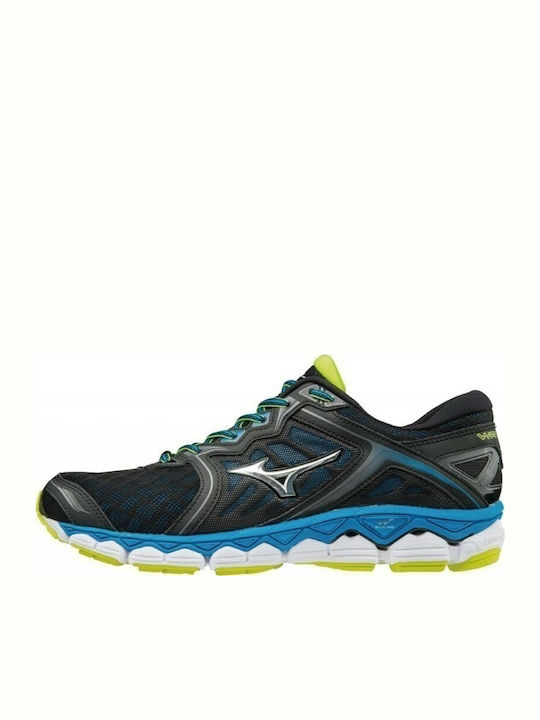 Mizuno Wave Sky Men's Running Sport Shoes Blue