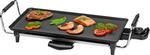 Clatronic TYG 3608 Teppanyaki Grilling Plate with Adjustable Thermostat 2000W 45x25cm.