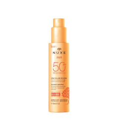 Nuxe Sun Milky Waterproof Sunscreen Cream Face and Body SPF50 in Spray 150ml