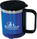 Panda Stainless Steel Thermos Bottle 240ml Blue