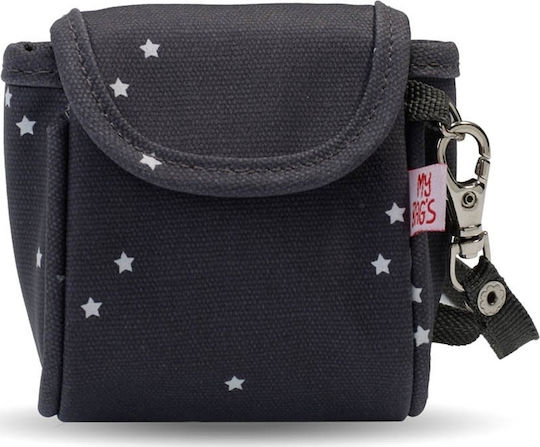 My Bag's Pacifiers Accessories My Mini Star's Fabric Gray Case