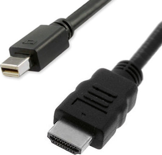 Roline Cable mini DisplayPort male - HDMI male 3m Black (11.99.5792)