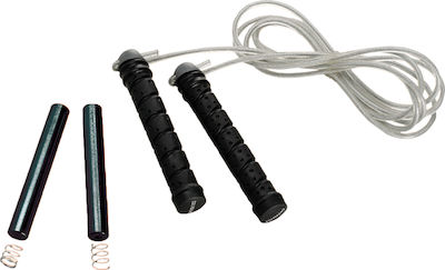 Amila Wire / PVC Jump Rope Silver