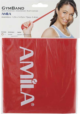 Amila Resistance Band Moderate Red 1,2m