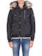 Splendid Herren Winter Jacke Lässig Schwarz