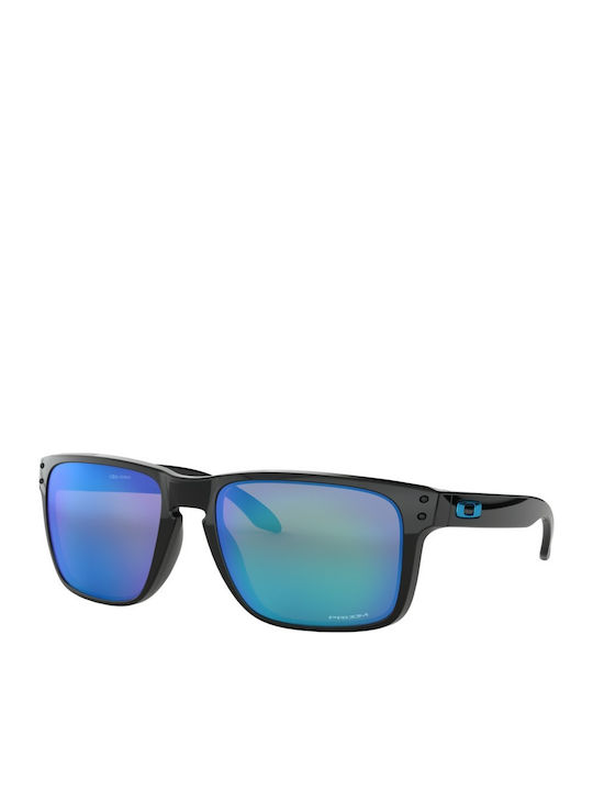 Oakley Holbrook XL Men's Sunglasses with Black Plastic Frame and Blue Mirror Lens OO9417-03