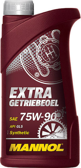 Mannol Extra Getriebeoel Βαλβολίνη Αυτοκινήτου για Χειροκίνητο Κιβώτιο Ταχυτήτων & Διαφορικό 75W-90 1lt
