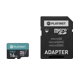 Platinet microSDHC 16GB Clasa 10 U1 V10 UHS-I