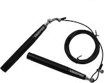 Live Pro Wire / PVC Adjustable Jump Rope with Ball Bearings Black Premium B-8283 3m