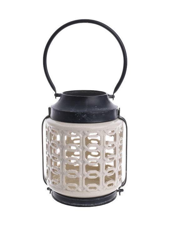 Inart Lantern Ceramic 1pcs