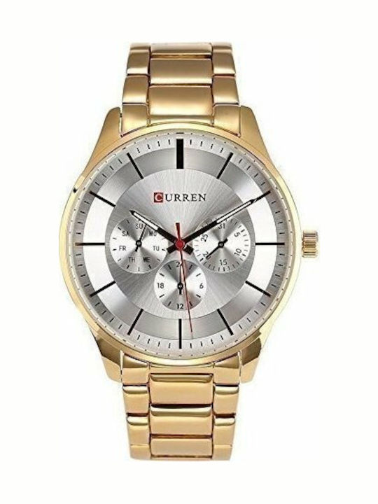 Curren Ανδρικό Ρολόι 42mm Χρονογράφος Μπαταρίας...