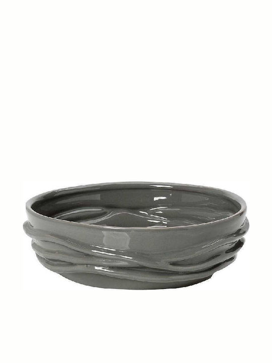 Espiel Decorative Bowl Gray 20x20x6cm