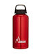 Laken Classic Sticla de apa Din aluminiu 600ml Roșu