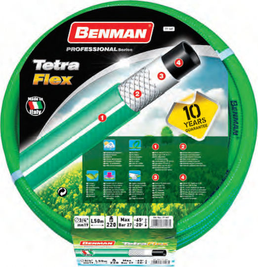Benman Hose Watering TetraFlex 1/2" 25m