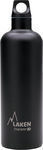 Laken Futura Thermo Narrow Mouth Bottle Thermos Stainless Steel BPA Free Black 750ml with Loop 8-49-024-02