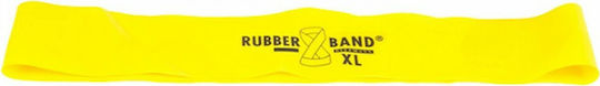 Body Concept Rubberband Gm XL Λάστιχο Γυμναστικής Loop Μαλακό Κίτρινο 0.275m