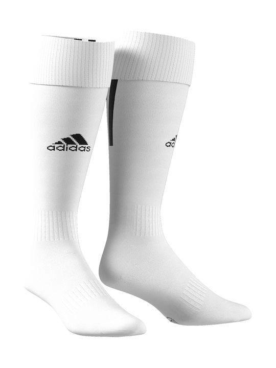 Adidas Santos 18 Ποδοσφαιρικές Κάλτσες Λευκές 1 Ζεύγος