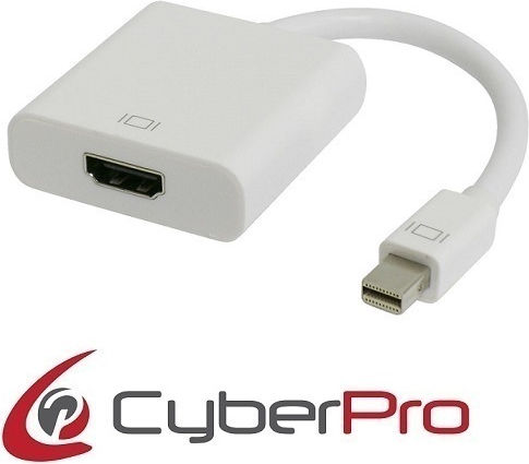 CyberPro mini DisplayPort male - HDMI female (CP-MDH10)