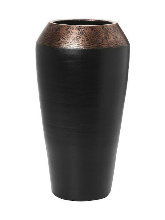 Espiel Decorative Vase Black 70cm