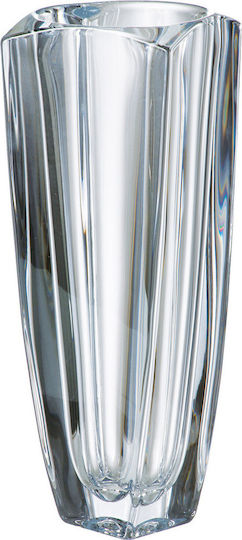Bohemia Decorative Vase Arezzo Transparent 11.5x11.5x33cm