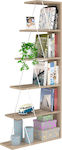 Βιβλιοθήκη Mini Tars Sonoma - Λευκό 65x22x146cm