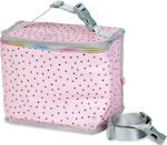 My Bag's Kids Insulated Lunch Bag with Shoulder Strap Pink