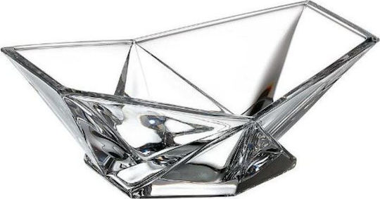Bohemia Origami Διακοσμητικό Μπωλ Κρυστάλλινο Διάφανο 15.5x15.5cm Bohemia Origami Διακοσμητικό Μπωλ Κρυστάλλινο Διάφανο 15.5x15.5cm