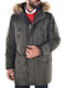 Winter Jacket Parka Khaki