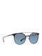 Michael Kors Women's Sunglasses with Blue Metal Frame and Blue Gradient Lens MK1030 12178F