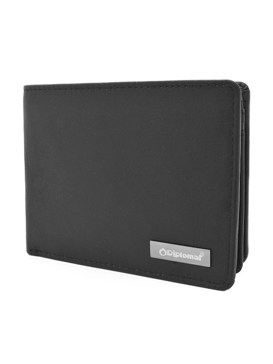 Leather Men's Wallet Black