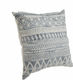 Inart Inart Gray Sofa Cushion 45x45cm