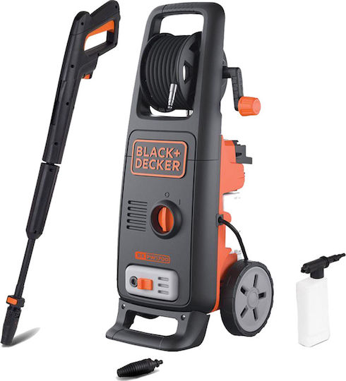 Black & Decker BXPW1700E Pressure Washer Electric 1700W with Pressure 130bar