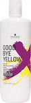 Schwarzkopf Good Bye Yellow Shampoos Color Maintenance for Coloured Hair 1000ml