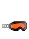 Salice 983 Ski- & Snowboardbrille Kinder Bunt mit Linse in Orange Farbe