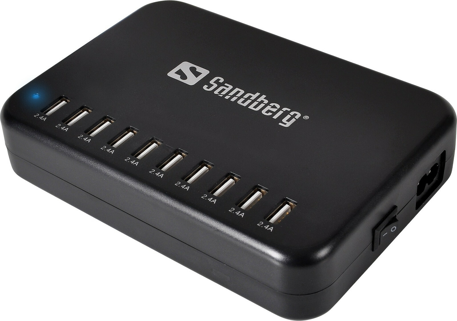 Sandberg 10x USB Charging Station Μαύρο (44092) Skroutz.gr