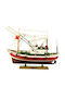 Fishboat Christmas Boat Wooden 42x31cm