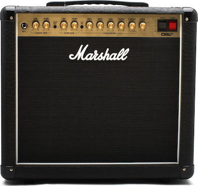 Marshall DSL20CR Combo Ενισχυτής Ηλεκτρικής Κιθάρας 1 x 12" 20W Μαύρος