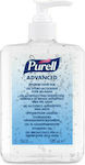 Purell Advanced Hygienic Hand Rub Antiseptic Hand Gel with Pump 500ml Natural