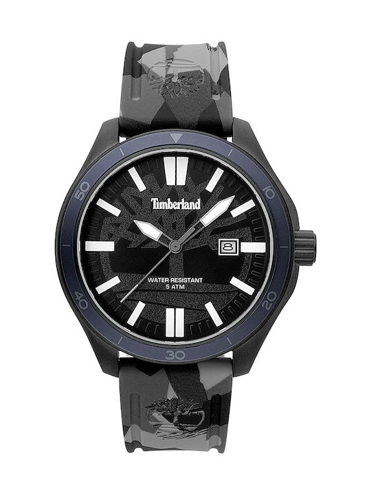 Timberland Ashland Watch Battery with Gray Rubber Strap