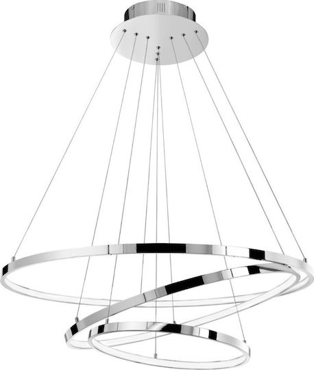 Nova Luce LED Κρεμαστό Φωτιστικό Γκρι Nova Luce LED Κρεμαστό Φωτιστικό Γκρι
