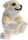 Inart Decorative Dog Polyresin 20x14x12cm 1pcs