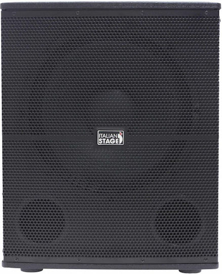 Italian Stage IS S115A Αυτοενισχυόμενο Subwoofer PA 350W 15" 47x47x57εκ.