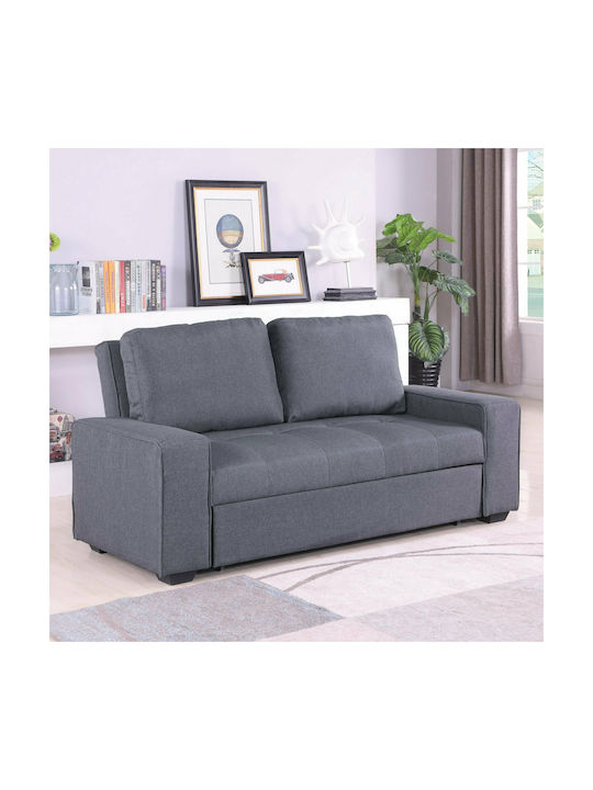 Kanna Two-Seater Couch Bed Gray 176x102x91cm