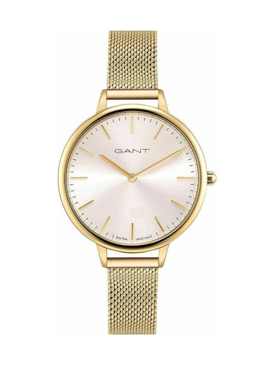 Gant Sarasota Watch with Gold Metal Bracelet