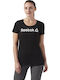 Linear Read Scoop Γυναικείο T-shirt Μαύρο