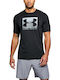 Under Armour Boxed Sportstyle Bărbați T-shirt Sportiv cu Mânecă Scurtă Negru