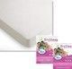 La Luna Protective Cover Single Waterproof with Skirt Dry Sleep White 100x200+35cm